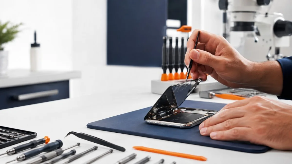 Professionelle Smartphone-Reparatur